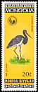 Black Stork Ciconia nigra  1985 Birds 