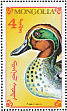 Eurasian Teal Anas crecca  1991 Birds  MS