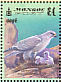 Gyrfalcon Falco rusticolus  1999 Falcons Sheet