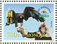 Golden Eagle Aquila chrysaetos  2003 Visit Mongolia 4v sheet