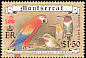 Scarlet Macaw Ara macao  1992 Discovery of America 7v sheet