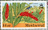 Red-legged Honeycreeper Cyanerpes cyaneus  2002 Wild flowers of Montserrat  MS
