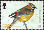Cedar Waxwing Bombycilla cedrorum  2003 Birds of the Caribbean 