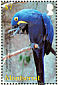 Hyacinth Macaw Anodorhynchus hyacinthinus  2007 Parrots of the Caribbean  MS