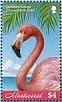 American Flamingo Phoenicopterus ruber  2019 Flamingo Sheet