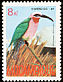 White-fronted Bee-eater Merops bullockoides  1987 Birds 