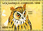 Eurasian Eagle-Owl Bubo bubo  1999 Birds and insects 6v sheet
