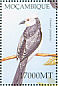 Great Spotted Cuckoo Clamator glandarius  2002 Birds of Africa Sheet