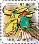 European Bee-eater Merops apiaster  2011 Bee-eaters Sheet