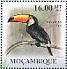 Toco Toucan Ramphastos toco  2011 International year of forests, Toucans Sheet