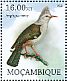 Hoopoe Starling Fregilupus varius †  2012 Extinct birds Sheet