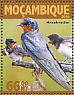 Barn Swallow Hirundo rustica  2016 Swallows Sheet