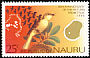 Nauru Reed Warbler Acrocephalus rehsei  1976 Return from Truk 4v set