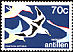 White-tailed Tropicbird Phaethon lepturus  1987 National parks foundation 3v set