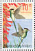 Red-billed Streamertail Trochilus polytmus  2001 Birds Sheet