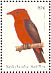 Crimson Fruitcrow Haematoderus militaris  2002 Birds Sheet