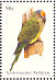 Peach-fronted Parakeet Eupsittula aurea  2002 Birds Sheet