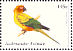 Sun Parakeet Aratinga solstitialis  2002 Birds Sheet