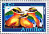 Blue-winged Pitta Pitta moluccensis  2006 Birds Sheet
