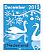 Mute Swan Cygnus olor  2015 December stamps 2x10v sheet, sa