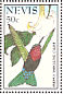 Purple-throated Carib Eulampis jugularis  1995 Hummingbirds of the West Indies Sheet