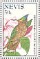 Antillean Crested Hummingbird Orthorhyncus cristatus  1995 Hummingbirds of the West Indies Sheet