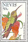 Antillean Mango Anthracothorax dominicus  1995 Hummingbirds of the West Indies Sheet