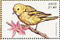 Mangrove Warbler Setophaga petechia  1999 Birds of the Caribbean Sheet