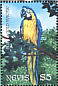 Blue-and-yellow Macaw Ara ararauna  2001 Garden of Eden  MS MS MS