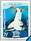 Masked Booby Sula dactylatra  2008 World heritage, lagoones 6v sheet