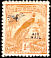 Raggiana Bird-of-paradise Paradisaea raggiana  1931 Overprint AIRMAIL on 1931.01 