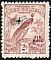 Raggiana Bird-of-paradise Paradisaea raggiana  1931 Overprint AIRMAIL on 1931.01 