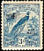 Raggiana Bird-of-paradise Paradisaea raggiana  1931 Overprint AIRMAIL on 1931.01 