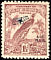 Raggiana Bird-of-paradise Paradisaea raggiana  1932 Overprint AIRMAIL on 1932.01 