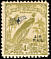 Raggiana Bird-of-paradise Paradisaea raggiana  1932 Overprint AIRMAIL on 1932.01 