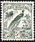 Raggiana Bird-of-paradise Paradisaea raggiana  1932 Overprint AIRMAIL on 1932.01 