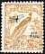 Raggiana Bird-of-paradise Paradisaea raggiana  1932 Overprint AIRMAIL on 1932.01 