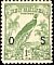 Raggiana Bird-of-paradise Paradisaea raggiana  1932 Overprint O S on 1932.01 