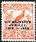 Raggiana Bird-of-paradise Paradisaea raggiana  1935 Overprint HIS MAJESTYS... on 1932.01 