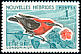 Cardinal Myzomela Myzomela cardinalis  1966 French definitives 