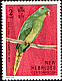 Palm Lorikeet Vini palmarum  1972 English definitives 