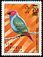 Royal Parrotfinch Erythrura regia  1977 Surcharge on 1972.01 