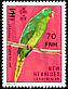 Palm Lorikeet Vini palmarum  1977 Surcharge on 1972.01 