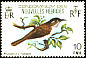 White-bellied Honeyeater Glycifohia notabilis  1980 Birds, French issue 