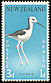 Pied Stilt Himantopus leucocephalus  1959 Health stamps 