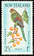 Red-crowned Parakeet Cyanoramphus novaezelandiae  1962 Health stamps 