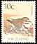 Double-banded Plover Charadrius bicinctus  1988 Native birds p 14½x14