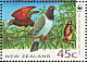 New Zealand Kaka Nestor meridionalis  1993 WWF Sheet