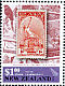 Red-crowned Parakeet Cyanoramphus novaezelandiae  2009 Health, stamp on stamp 3v set