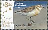 New Zealand Plover Charadrius obscurus  2017 Recovering native birds Sheet